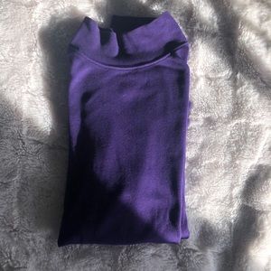 Purple Turtleneck